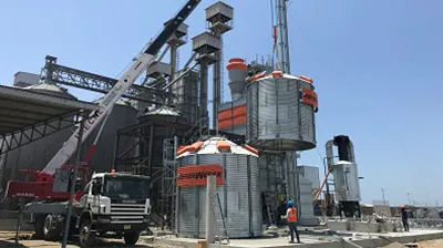 Grúa Telescópica - trabajo de IMECAL S.R.L. en Chiclayo
